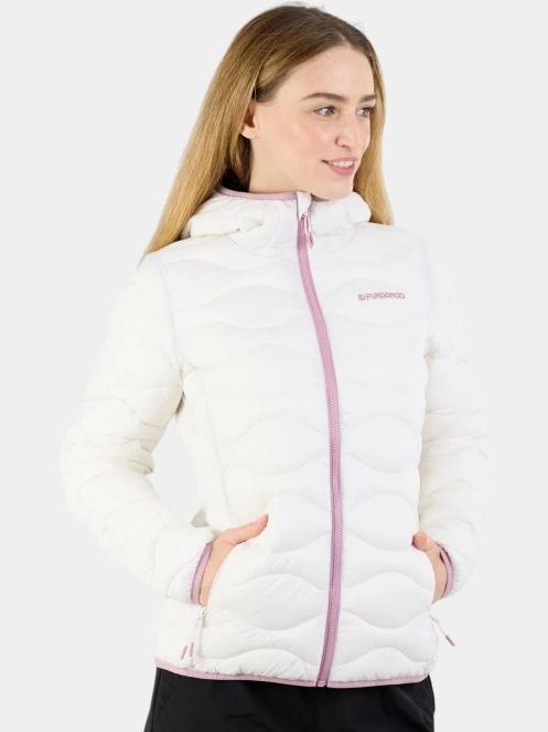geaca matlasata de tranzitie pt. femei Fundango Vinke Padded Jacket alb 5