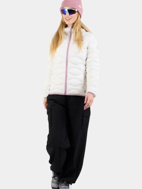 geaca matlasata de tranzitie pt. femei Fundango Vinke Padded Jacket alb 6