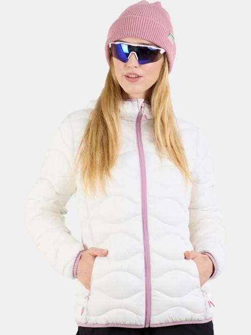 geaca matlasata de tranzitie pt. femei Fundango Vinke Padded Jacket alb 7