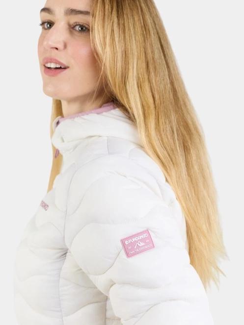 geaca matlasata de tranzitie pt. femei Fundango Vinke Padded Jacket alb 9
