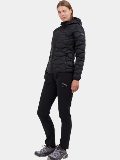 geaca matlasata de tranzitie pt. femei Fundango Vinke Padded Jacket negru 4