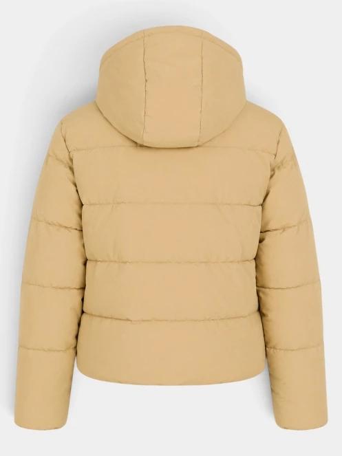 geaca matlasata de tranzitie pt. femei Fundango Amber Cropped Jacket galben 9