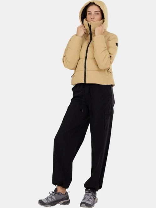 geaca matlasata de tranzitie pt. femei Fundango Amber Cropped Jacket galben 6