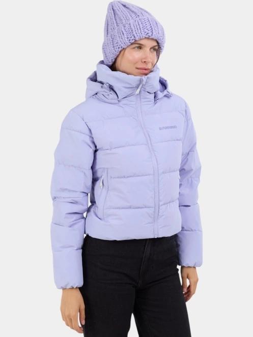 geaca matlasata de tranzitie pt. femei Fundango Amber Cropped Jacket violet 2