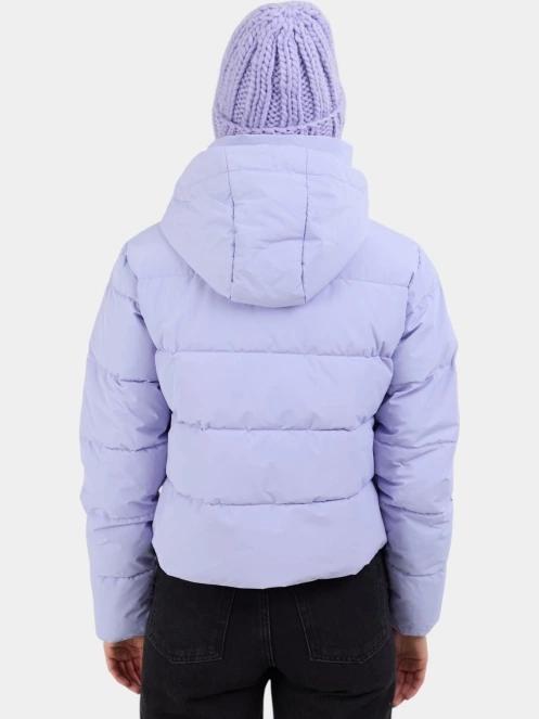 geaca matlasata de tranzitie pt. femei Fundango Amber Cropped Jacket violet 3