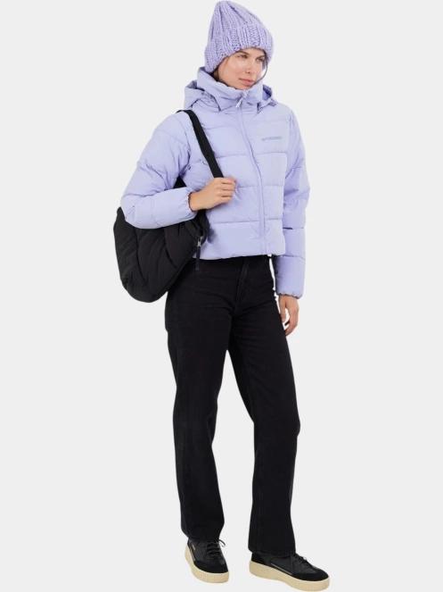 geaca matlasata de tranzitie pt. femei Fundango Amber Cropped Jacket violet 5