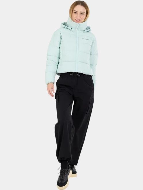 geaca matlasata de tranzitie pt. femei Fundango Amber Cropped Jacket verde 4