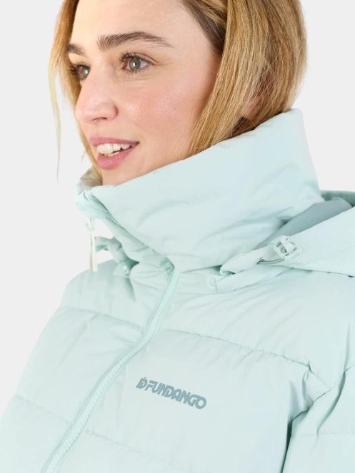 geaca matlasata de tranzitie pt. femei Fundango Amber Cropped Jacket verde 7