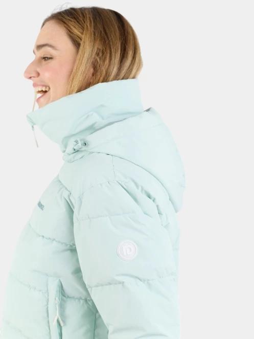 geaca matlasata de tranzitie pt. femei Fundango Amber Cropped Jacket verde 8