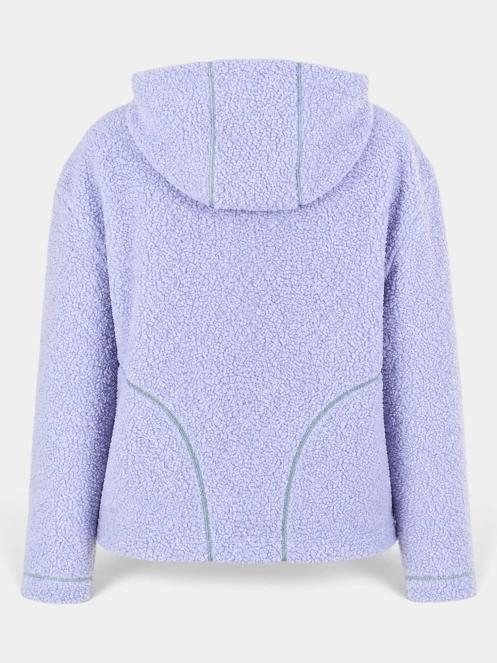 pulover cu gluga pt. femei Fundango Juniper Pile Jacket violet 12