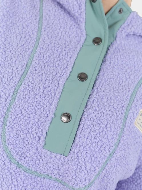 pulover cu gluga pt. femei Fundango Juniper Pile Jacket violet 8