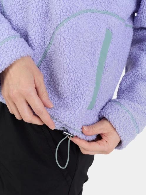 pulover cu gluga pt. femei Fundango Juniper Pile Jacket violet 9