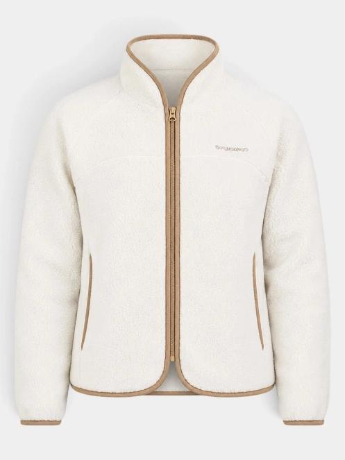 pulover polar pt. femei Fundango Roselake Pile Jacket alb 2