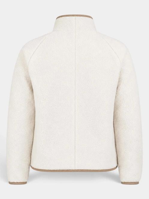 pulover polar pt. femei Fundango Roselake Pile Jacket alb 12