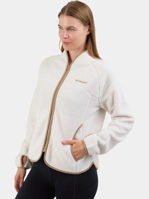 pulover polar pt. femei Fundango Roselake Pile Jacket alb 7