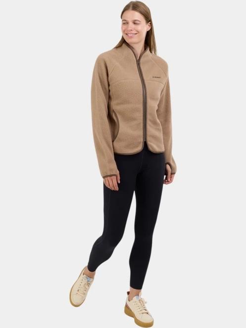 pulover polar pt. femei Fundango Roselake Pile Jacket nisip 5