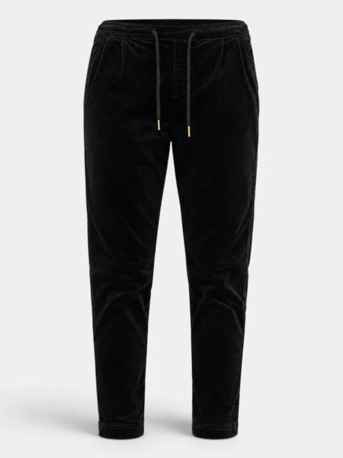 pantaloni lungi pt. femei Fundango Lorna Corduroy Pants negru 6