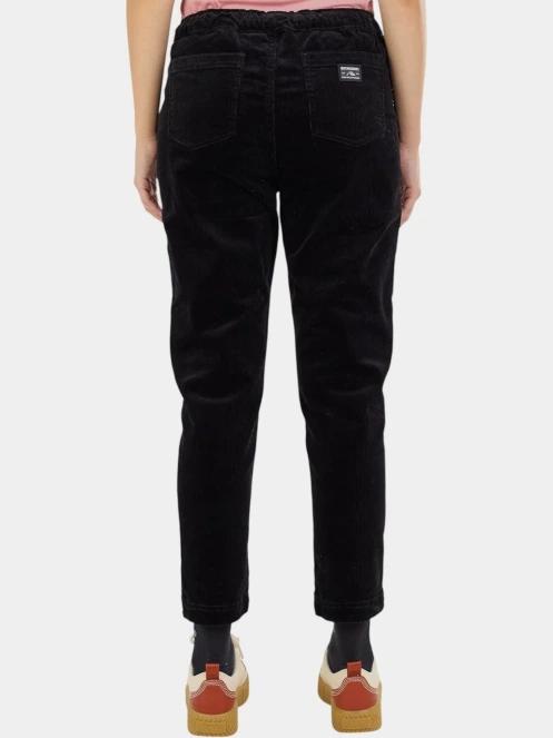 pantaloni lungi pt. femei Fundango Lorna Corduroy Pants negru 3