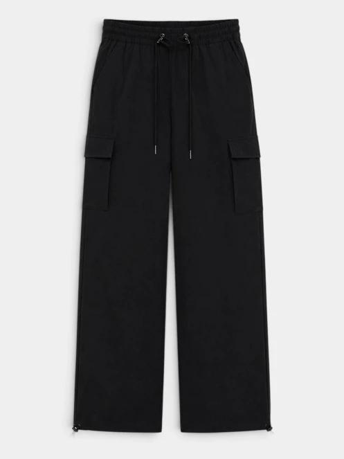 pantaloni de trening pt. femei Fundango Nova Cargo Pants negru 11