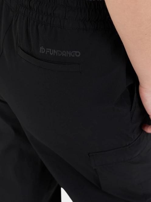 pantaloni de trening pt. femei Fundango Nova Cargo Pants negru 8
