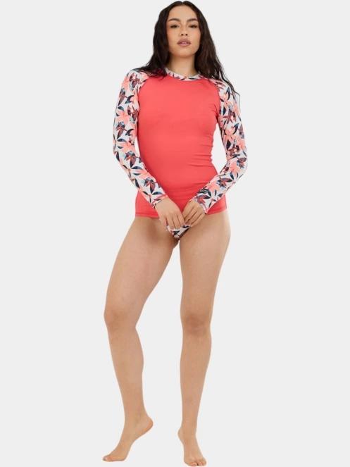 lycra cu maneci lungi pt. femei Fundango Joyce Long Sleeve Rashguard nisip 4