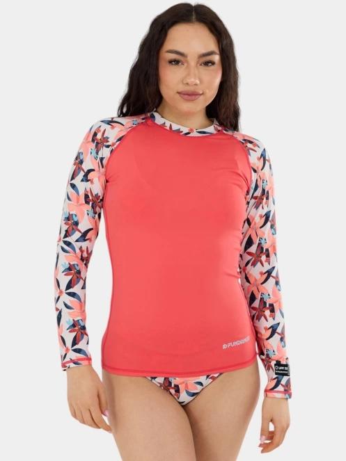 lycra cu maneci lungi pt. femei Fundango Joyce Long Sleeve Rashguard nisip 5