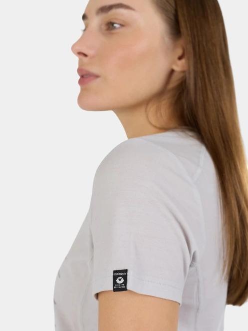 top lenjerie de corp pt. femei Fundango Reinga Merino T-shirt gri 6