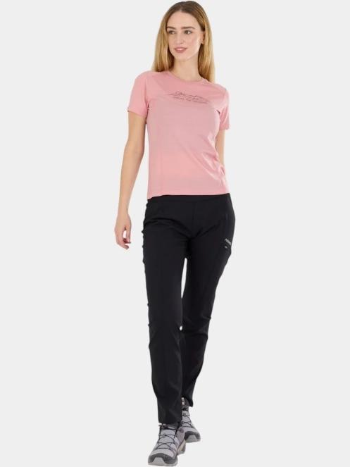 top lenjerie de corp pt. femei Fundango Reinga Merino T-shirt roz 5