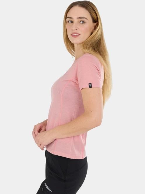 top lenjerie de corp pt. femei Fundango Reinga Merino T-shirt roz 7