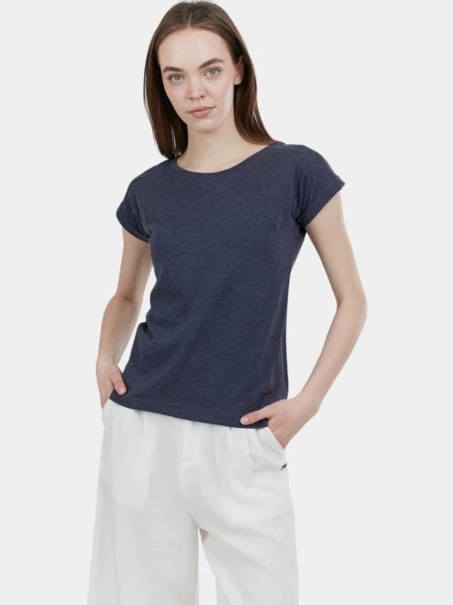 tricou cu maneci scurte pt. femei Fundango Amira T-shirt albastru inchis 2