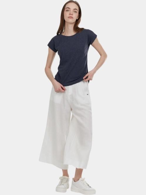 tricou cu maneci scurte pt. femei Fundango Amira T-shirt albastru inchis 4