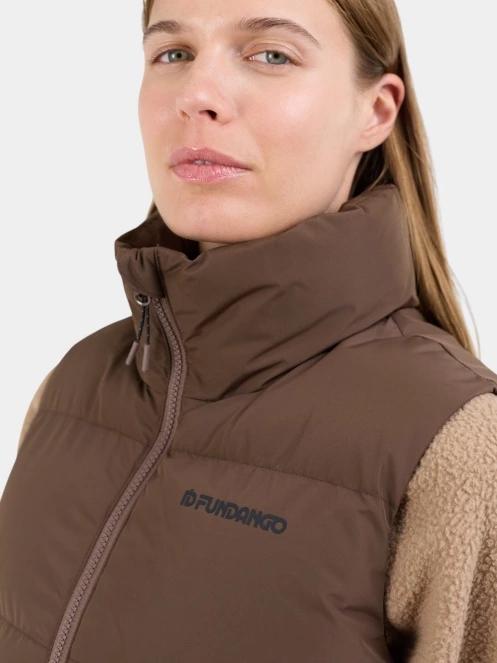 vesta pt. femei Fundango Keira Padded Vest maro 6