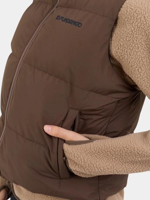 vesta pt. femei Fundango Keira Padded Vest maro 7
