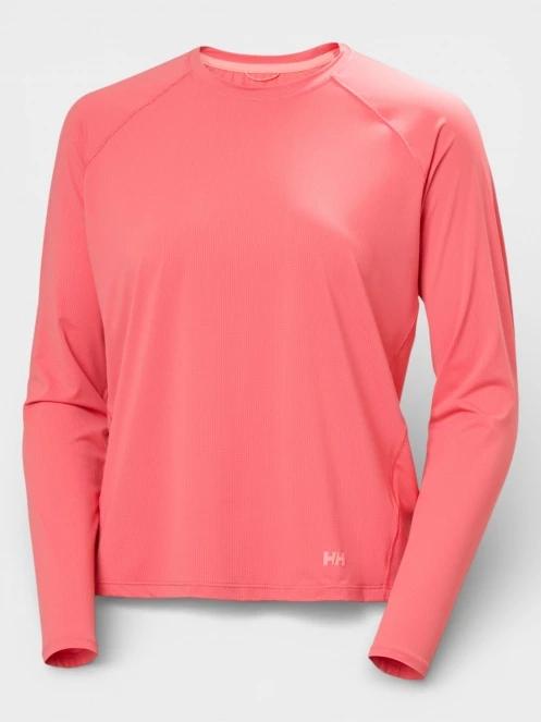 tricou cu maneci lungi, pentru sport pt. femei Helly Hansen W Shine Solen Ls Crew roz 6