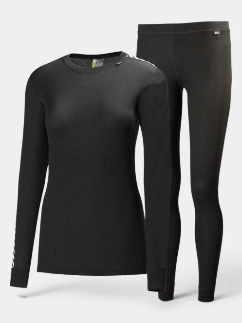 set de lenjerie de corp pt. femei Helly Hansen W Hh Comfort Light Set negru 5