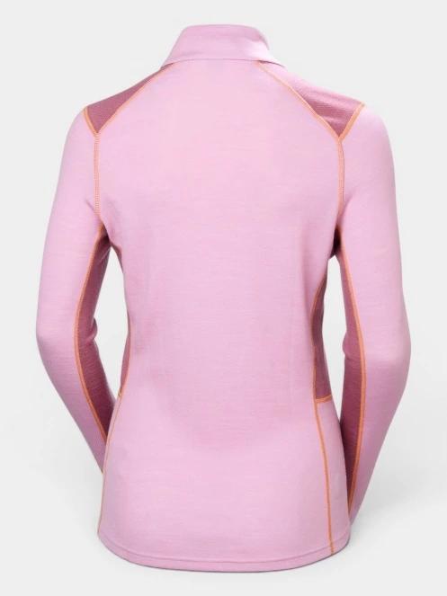 top lenjerie de corp pt. femei Helly Hansen W Lifa Merino Midw 1/2 Zip roz 7