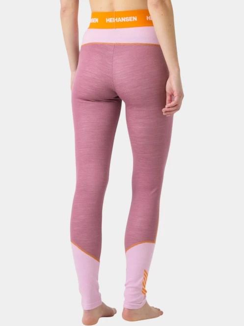 pantaloni de corp pt. femei Helly Hansen W Lifa Merino Midweight Pant roz 3