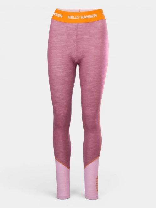 pantaloni de corp pt. femei Helly Hansen W Lifa Merino Midweight Pant roz 6