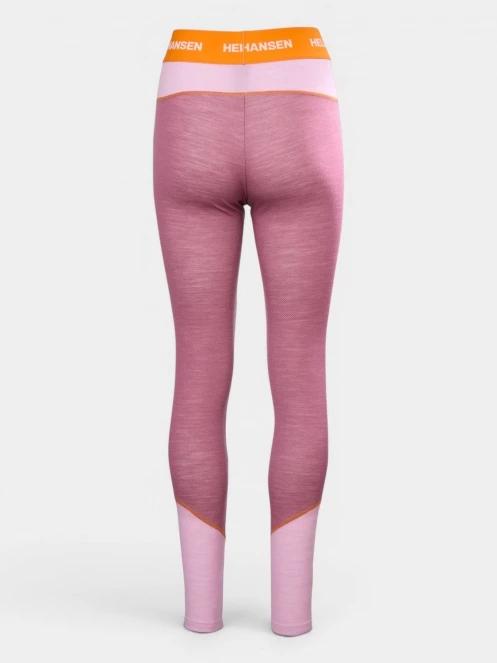 pantaloni de corp pt. femei Helly Hansen W Lifa Merino Midweight Pant roz 7