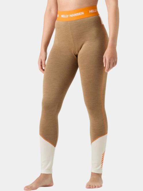 pantaloni de corp pt. femei Helly Hansen W Lifa Merino Midweight Pant maro 4