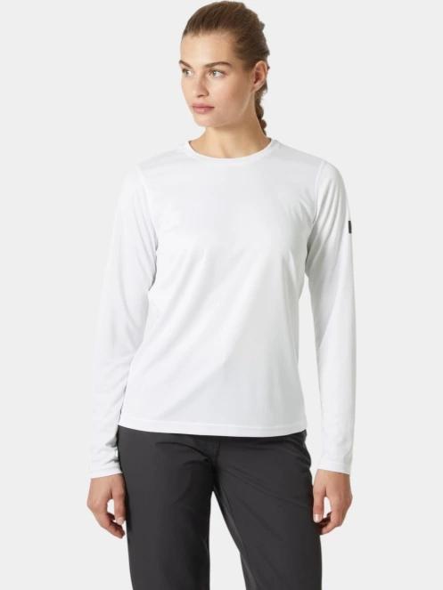 tricou cu maneci lungi, pentru sport pt. femei Helly Hansen W Hh Tech Crew Ls alb 2