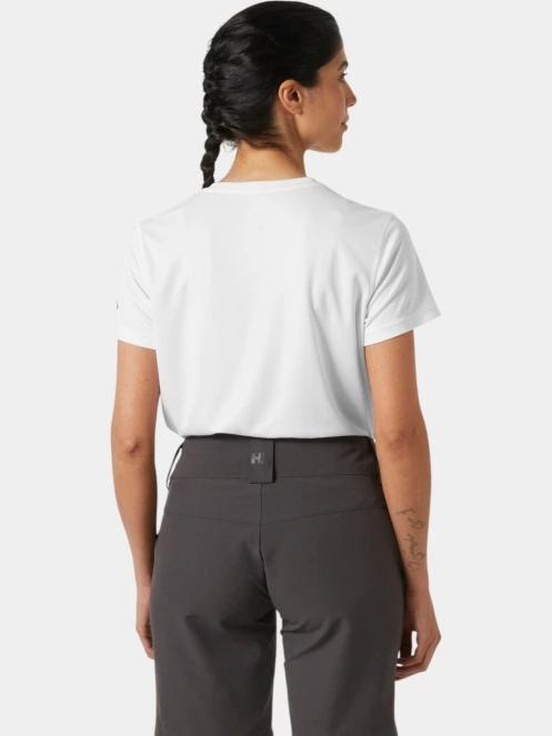 tricou pentru sport, cu maneci scurte pt. femei Helly Hansen W Hh Tech T-Shirt alb 3