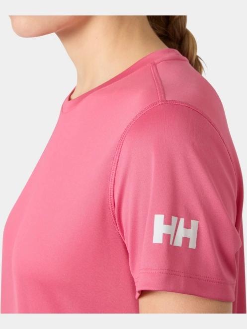 tricou pentru sport, cu maneci scurte pt. femei Helly Hansen W Hh Tech T-Shirt magenta 4
