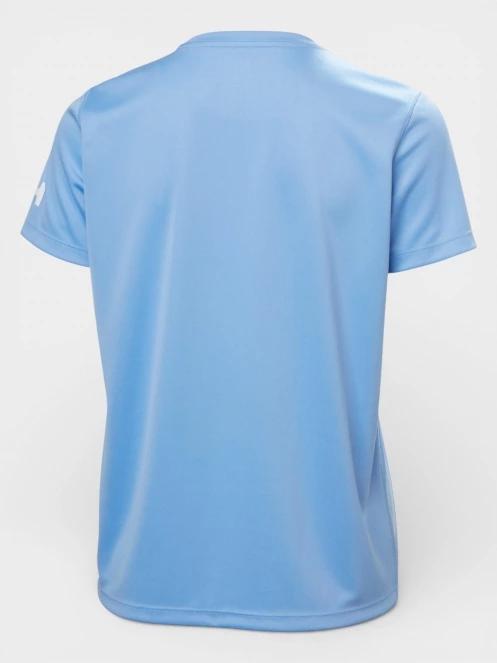 tricou pentru sport, cu maneci scurte pt. femei Helly Hansen W Hh Tech T-Shirt albastru deschis 6