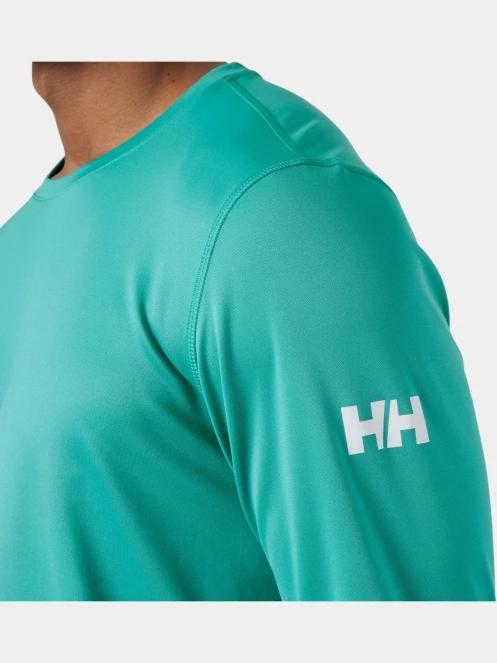 tricou cu maneci lungi, pentru sport pt. barbati Helly Hansen Hh Tech Crew Ls verde 5