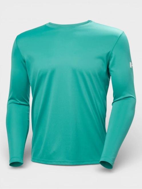 tricou cu maneci lungi, pentru sport pt. barbati Helly Hansen Hh Tech Crew Ls verde 6