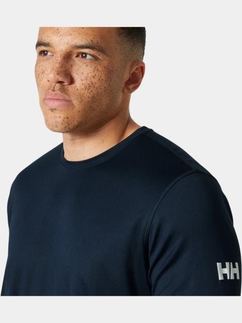 tricou cu maneci lungi, pentru sport pt. barbati Helly Hansen Hh Tech Crew Ls albastru inchis 4