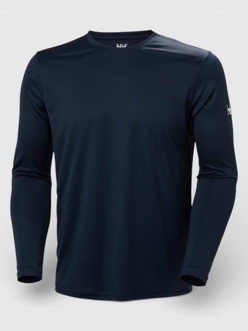 tricou cu maneci lungi, pentru sport pt. barbati Helly Hansen Hh Tech Crew Ls albastru inchis 5