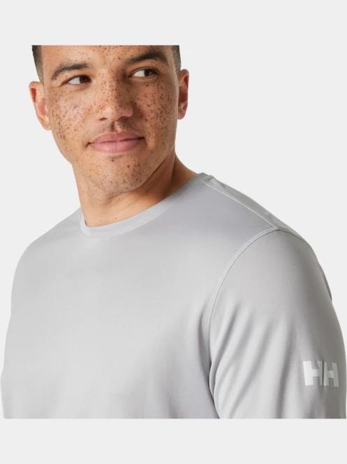 tricou cu maneci lungi, pentru sport pt. barbati Helly Hansen Hh Tech Crew Ls gri 4