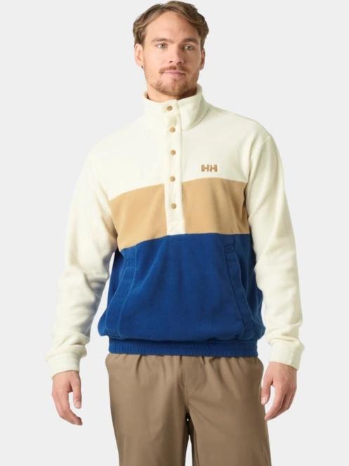 pulover polar pt. barbati Helly Hansen Daybreaker Hugg Snap Fleece nisip 2